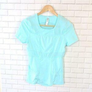Kyodan Mint Green Fitness activewear gym yoga shirt Top Women's Extra Small